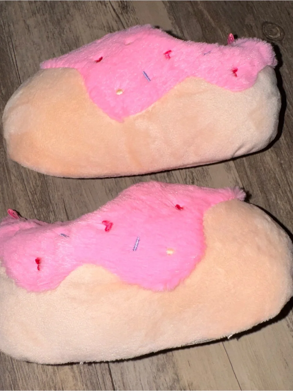 Carter's Plush Cupcake Donut Slippers